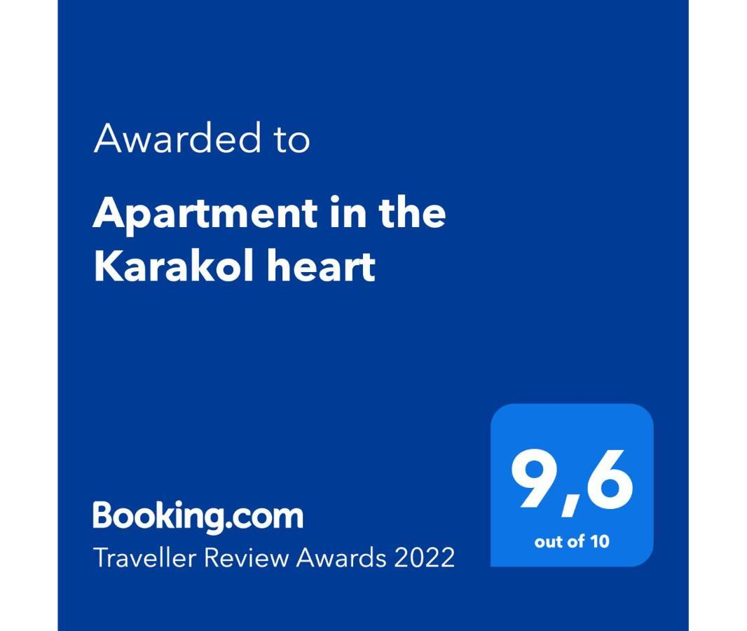 Apartment In The Karakol Heart Exterior foto